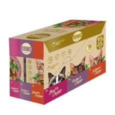 Araton Cats Set Adult набір вологого корму для котів, 12 шт х 85 гр