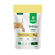 Nature's Protection Prime Puppy Chicken And Turkey влажный корм для щенят с курицей и индейкой, 85 гр