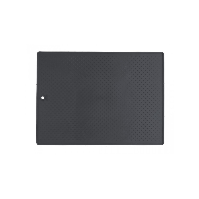 Dexas Pet Bowl Grippmat килимок антиковзкий під миски для тварин, 33 см х 48 см, чорний