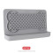 Dexas Snack Distract - Silicone Licking Mat силиконовый коврик для лакомства и лизания горизонтальный, серый