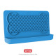 Dexas Snack Distract - Silicone Licking Mat килимок силіконовий для ласощів і лизання горизонтальний, блакитний - фото 1