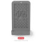 Dexas Snack Distract - Silicone Licking Mat силиконовый коврик для лакомства и лизания вертикальный, серый