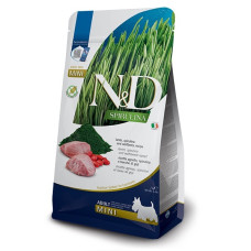 Farmina N&D Spirulina Lamb Adult Mini сухой корм с ягненком для собак малых пород, 2 кг