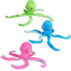 Flamingo Bubbly Plush Octopus іграшка для собак, 39 см
