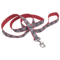 Coastal Lazer Brite Reflective Leash светоотражающий поводок для собак, 1.2 м х 1.6 см, красный