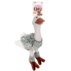 Flamingo Emu Plush игрушка для собак, 30 см