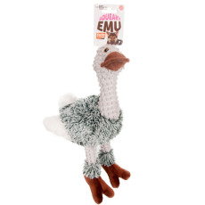 Flamingo Emu Plush игрушка для собак, 30 см