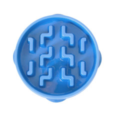 Outward Hound Fun Feeder Slo-Bowl миска-лабиринт для собак, 20 см, голубая