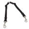 Coastal 2 Dog Adjustable Coupler поводок-спарка для собак, 2 х 90 см, черный