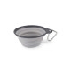 Dexas Collapsible Travel Cup миска дорожная складная для собак и кошек, 240 мл, серая - фото 1