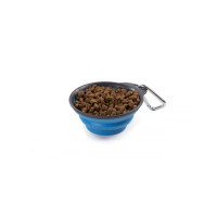 Dexas Collapsible Travel Cup миска дорожня складана для собак та котів, 240 мл, блакитна