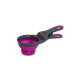 Dexas Collapsible KlipScoop мерный стакан для корма складной на клипсе, 240 мл, пурпурный - фото 1