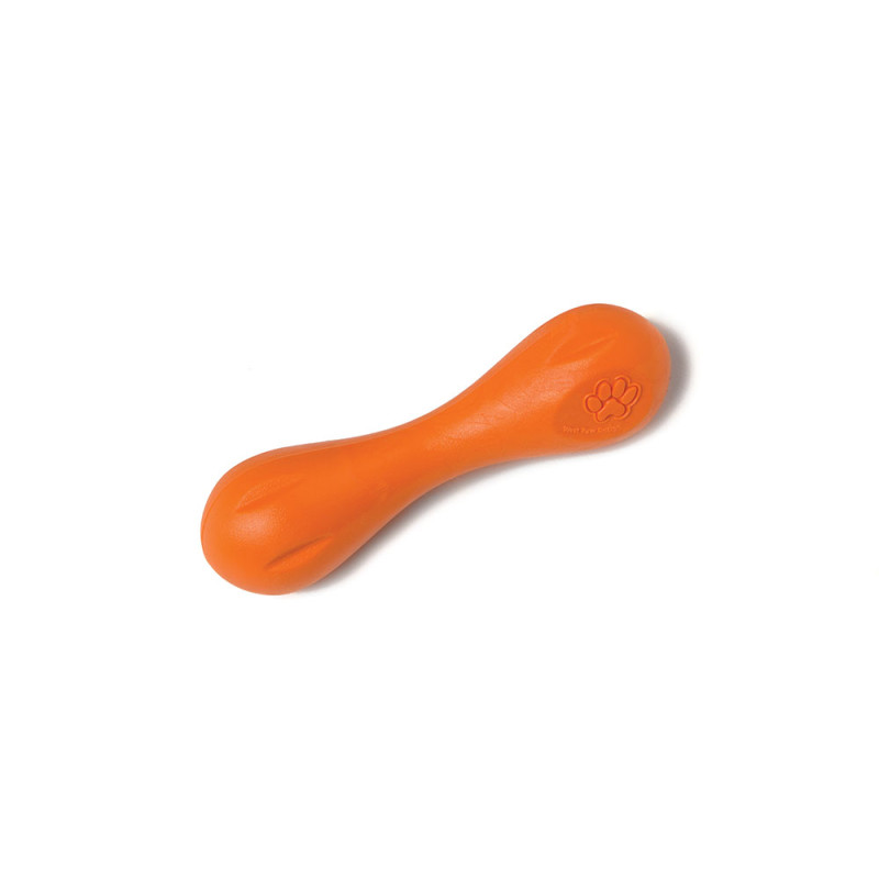 West Paw Hurley Dog Bone іграшка для собак помаранчева, 11 см