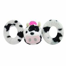 Jolly Pets Tug-a-Mal іграшка для собак Корівка, 12 см