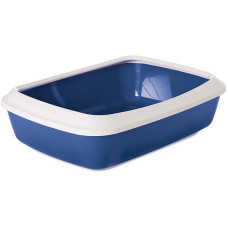 Savic Iriz Nordic Litter Tray туалет для котів, 50 см х 37 см х 13 см, синій