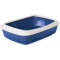 Savic Iriz Nordic Litter Tray туалет для котів, 50 см х 37 см х 13 см, синій