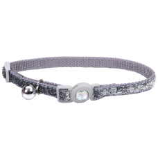 Coastal Fashion Safe Cat Collar нашийник для котів, 20-30 см, срібло
