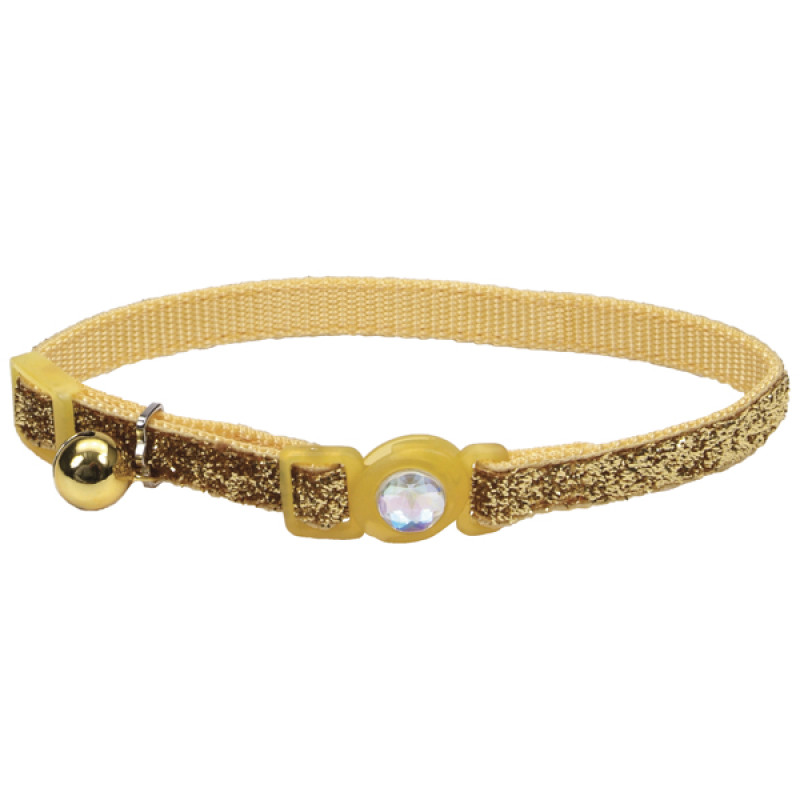 Coastal Fashion Safe Cat Collar нашийник для котів, 20-30 см, золотий