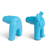 West Paw Zogoflex Toppl Stopper аксесуар до іграшки, 8 см, блакитний