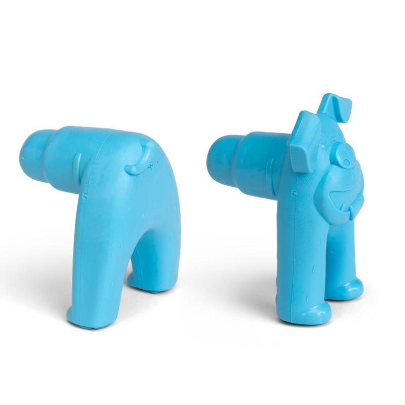 West Paw Zogoflex Toppl Stopper аксесуар до іграшки, 8 см, блакитний