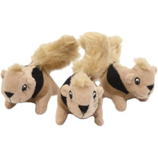 Outward Hound Hide-A Refill Animals Outwardhound Squeakin Squirrels запасные белки для интерактивной игрушки