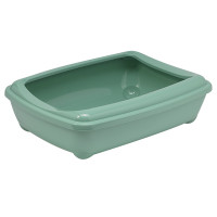 Moderna Arist-O-Tray туалет із бортиком для котів, 50 см х 38 см х 14 см, зелений