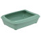 Moderna Arist-O-Tray туалет із бортиком для котів, 50 см х 38 см х 14 см, зелений