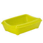 Moderna Arist-O-Tray туалет с бортиком для кошек, 50 см х 38 см х 14 см, желтый