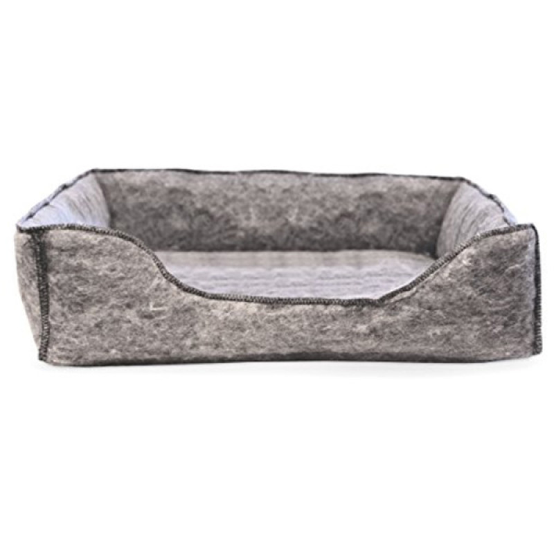 K&H Amazin' Kitty Lounge лежак для котів, 43 см х 33 см x 7.6 см, сірий