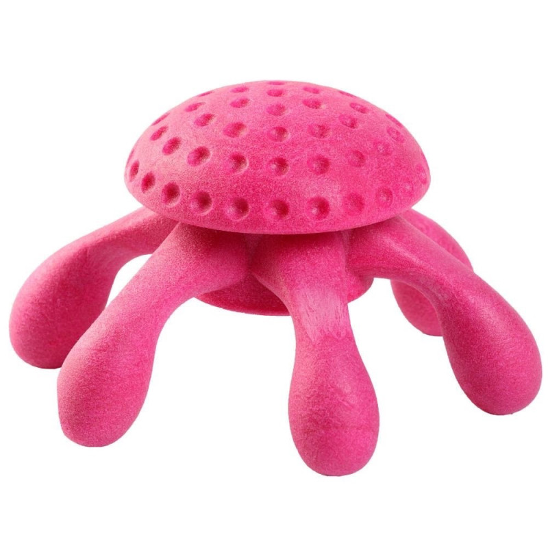 Kiwi Walker Octopus Mini іграшка для собак, 12 см, рожевий
