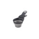 Dexas Collapsible KlipScoop мірний стакан для корму складаний на кліпсі, 120 мл, сірий - фото 1
