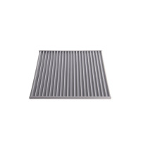 FIBOO Litter Mat килимок для котячого туалету 30 см х 30 см, сірий