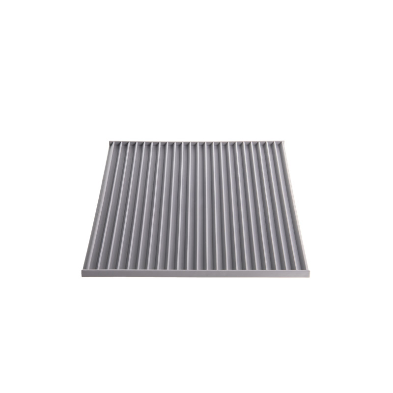 FIBOO Litter Mat килимок для котячого туалету 30 см х 30 см, сірий