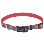Coastal Lazer Brite Reflective Collar нашийник світловідбивний для собак, 30-46 см, червоний