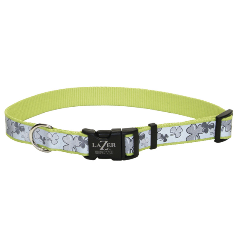 Coastal Lazer Brite Reflective Collar нашийник світловідбивний для собак, 30-46 см, жовтий