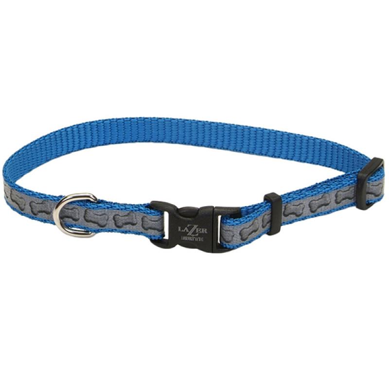 Coastal Lazer Brite Reflective Collar нашийник світловідбивний для собак, 30-46 см, бірюзовий