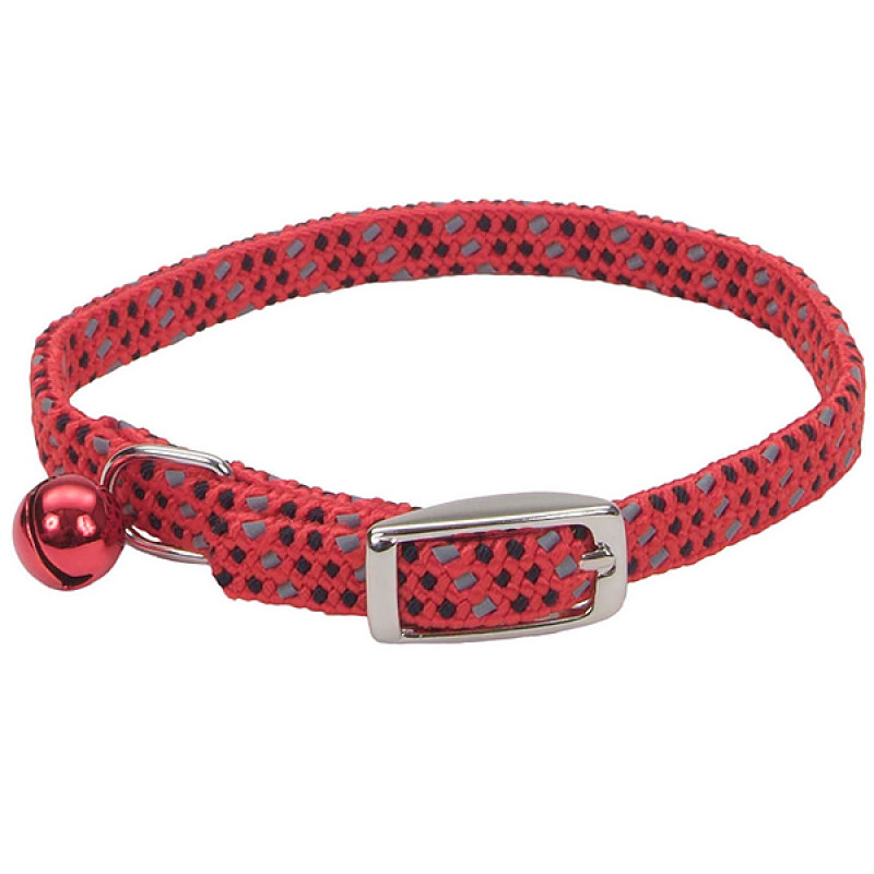 Coastal Li`l Pals Reflective Kitten Collar нашийник для кошенят світловідбиваючий, 20 см, червоний