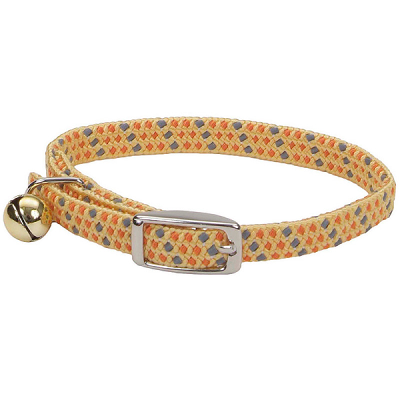 Coastal Li`l Pals Reflective Kitten Collar нашийник для кошенят світловідбиваючий, 20 см, жовтий