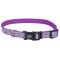 Coastal Lazer Brite Reflective Collar нашийник світловідбивний для собак, 30-46 см, фіолетова ромашка