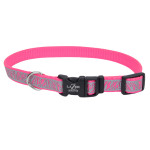 Coastal Lazer Brite Reflective Collar нашийник світловідбивний для собак, 30-46 см, рожевий