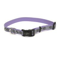 Coastal Lazer Brite Reflective Collar ошейник светоотражающий для собак, 30-46 см, фиолетовый