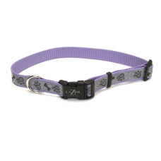 Coastal Lazer Brite Reflective Collar нашийник світловідбивний для собак, 30-46 см, фіолетовий