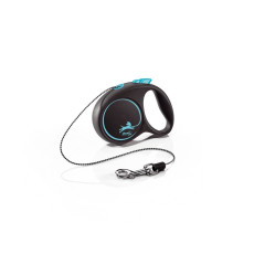 Flexi Black Design XS рулетка для собак, трос 3 м, синій