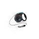 Flexi Black Design XS рулетка для собак, трос 3 м, синій - фото 1