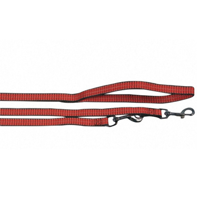Flamingo Training Lead Q3 Red, поводок-перестежка для собак, 2 м