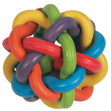 Flamingo Ball Colors игрушка для собак, 10 см