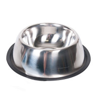 Flamingo Dish Rubber Rim миска для собак та котів з гумовим обідком, 2.3 л