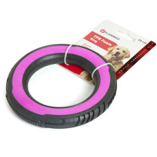 Flamingo Foam Livia Ring іграшка для собак, 15 см, червоний