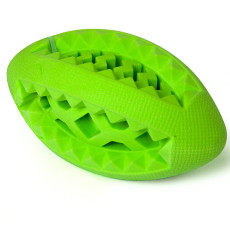 Flamingo Foam Dina Rugby іграшка для собак, 13 см, зелений