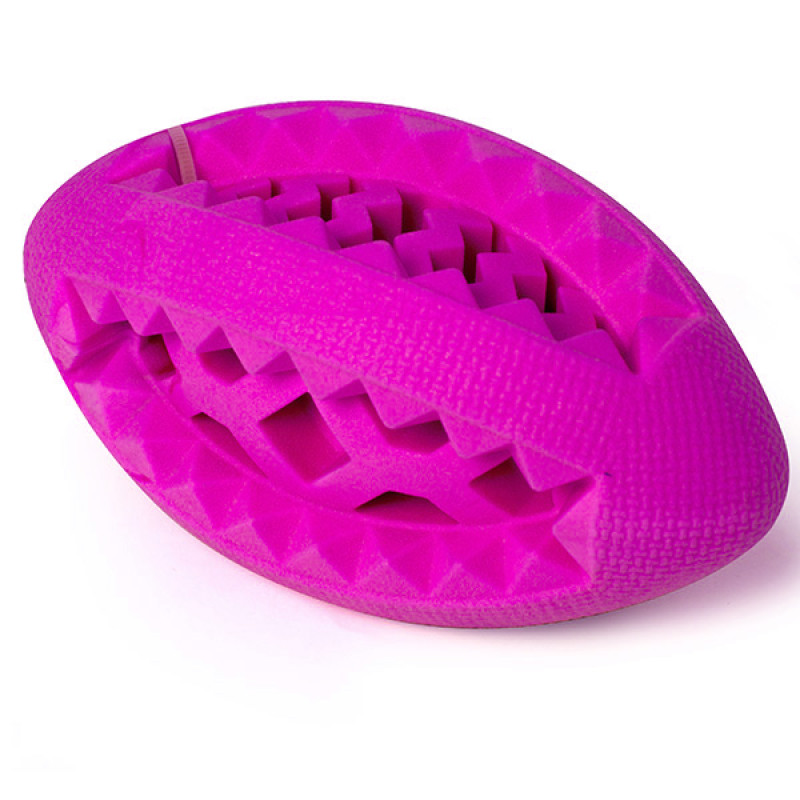 Flamingo Foam Dina Rugby іграшка для собак, 13 см, червоний
